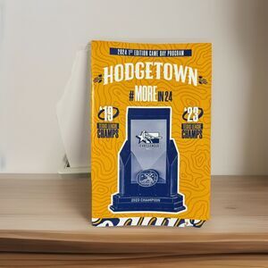 Amarillo Sod Poodles 2024 1st Edition Game Day Program Hodgetown MiLB Champ 2023